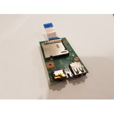 Плата USB, звук, карт-ридер для ноутбука Lenovo IdeaPad B590 (Модель: 48.4TE11.011 LA58 IO BD, 11863-1)